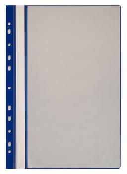 Папка-скоросшиватель Бюрократ -PS10BLUE, A4, пластик, синий