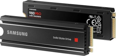 SSD накопитель Samsung 980 PRO MZ-V8P1T0CW 1ТБ, M.2 2280, PCIe 4.0