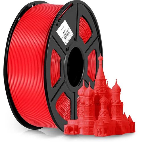 Пластик для 3D-принтера Cactus CS-3D-ABS-1KG-RED