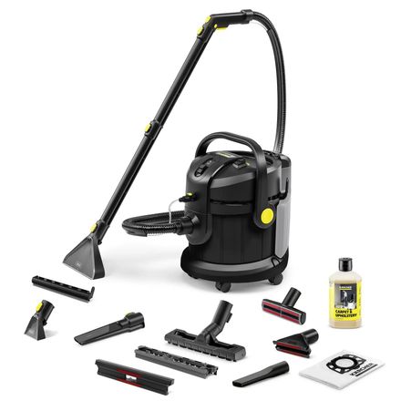 Моющий пылесос Karcher SE 4, 1000Вт, черный [1.081-172.0]