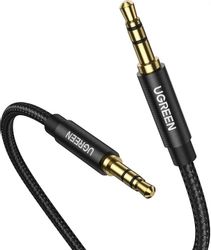 Изображение товара Кабель аудио UGREEN AV112,  Jack 3.5 (m) -  Jack 3.5 (m),  1м, черный [50361]