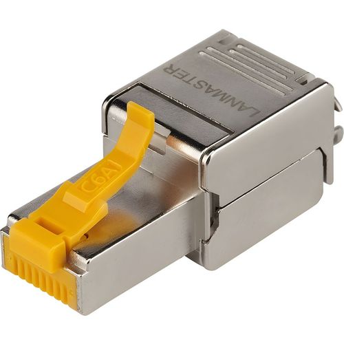 Коннектор Lanmaster LAN-TMP-S6A полев. RJ45 кат.6A STP бел.