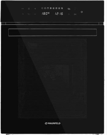 Духовой шкаф электрический MAUNFELD EOEH5110B,  49л,  дверца с 2 стеклами,  черный
