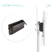 Изображение товара Кронштейн-адаптер универсальное ONKRON ATL-1881, настенный, наклон, черный Изображение товара Кронштейн-адаптер универсальное ONKRON ATL-1881, настенный, наклон, черный