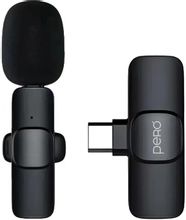 Изображение товара Беспроводной петличный микрофон PERO PCM01 черный для видео и трансляций