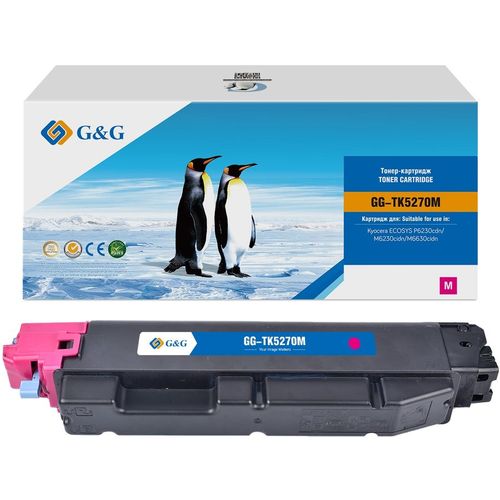 Картридж G&G GG-TK5270M, TK5270M, пурпурный / GG-TK5270M