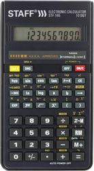 Калькулятор STAFF STF-165, черный