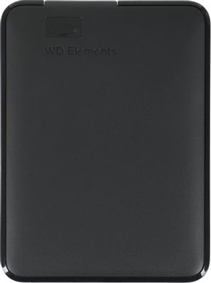 Внешний диск HDD  WD Elements Portable WDBUZG0010BBK-WESN, 1ТБ, черный