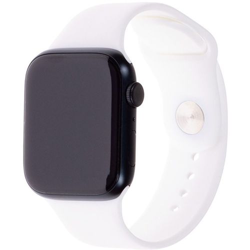 Ремешок ZIBELINO APL-38-S-WHT для Apple Watch, белый [zbs-apl-38-s-wht]