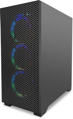 Компьютер iRU Game 510B7GP Intel Core i5 13400F,  DDR4 32ГБ, 1ТБ(SSD),  NVIDIA GeForce RTX 4070 - 12 ГБ,  FreeDOS,  черный [2008963]