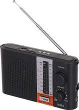 Радиоприемник Supra ST-17U, черный – купить в Ситилинк | 1397586