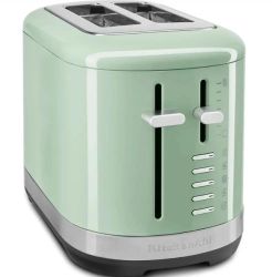 Тостер KitchenAid 5KMT2109EPT,  фисташковый/серебристый