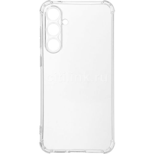 Чехол (клип-кейс) BORASCO Bumper Case, для Samsung Galaxy S23 FE, противоударный, прозрачный [73930]