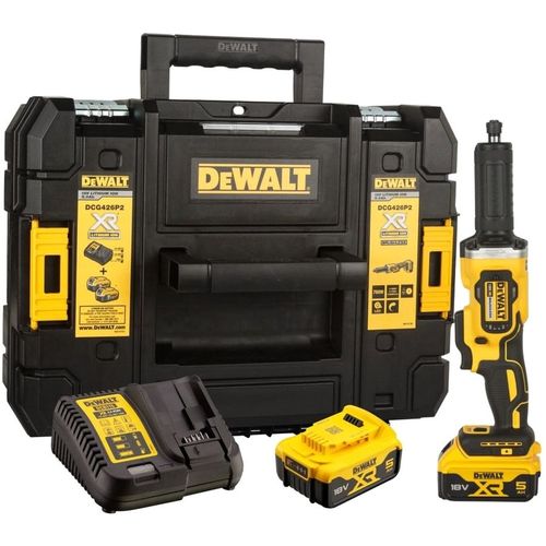 Прямошлифовальная машина DeWALT DCG426P2-QW