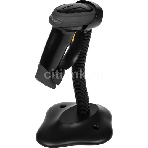 Сканер штрих-кода MINDEO MD6600AT-HD+STAND 2D проводное серый