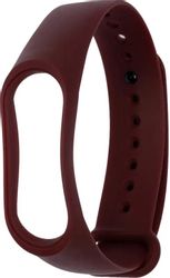 Ремешок ZIBELINO XIMB4-BOR для Xiaomi Mi Band 3/4, бордовый