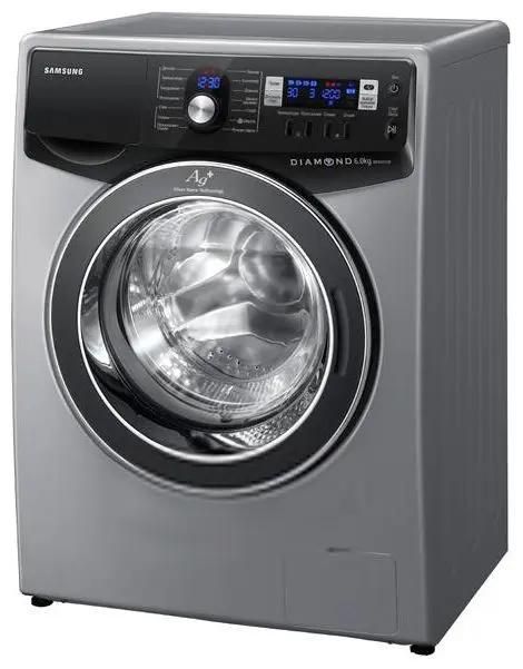 Стиральная машина Samsung Diamond WF9592GQR, с фронтальной загрузкой, 6кг,  1200об/мин – купить в Ситилинк | 586403