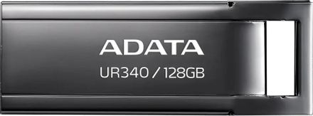 Флешка USB A-Data UR340 128ГБ, USB3.2, черный [aroy-ur340-128gbk]