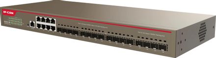 Коммутатор IP-COM G5324-16F, управляемый, 8 RJ-45, 10/100/1000 Мбит/с