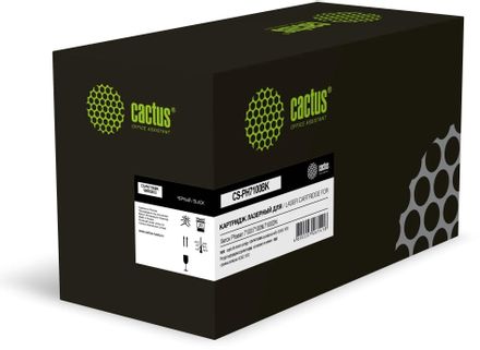Картридж Cactus CS-PH7100BK, 106R02612, черный / CS-PH7100BK