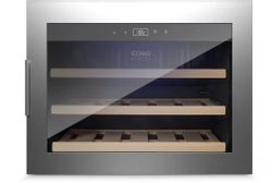 Винный шкаф CASO WineSafe WineSafe 18 EB Inox, нержавеющая сталь