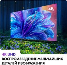 55" Телевизор HAIER Smart TV S2, 4K Ultra HD, черный, СМАРТ ТВ, Android TV
