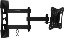 Изображение товара Кронштейн для телевизора ULTRAMOUNTS UM895, 13-27", настенный, поворотно-выдвижной и наклонный,  черный