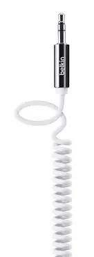 Кабель аудио Belkin AV10126cw06-WHT, Jack 3.5 (m) - Jack 3.5 (m) , 1.2м, белый