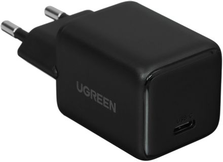Сетевое зарядное устройство UGREEN X512 Mini,  USB-C, 20Вт, 3A, черный [55553]