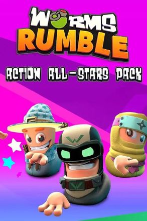 Дополнение к игре TEAM 17 Worms Rumble - Action All-Stars Pack, для ПК, регион: СНГ, RUS (интерфейс и субтитры)