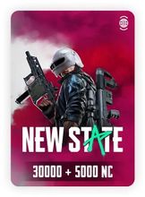 Изображение товара Карта оплаты NEW STATE MOBILE 30000+5000 NC для мобильных устройств