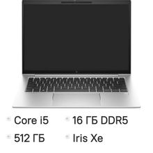 Изображение товара Ноутбук HP EliteBook 840 G10 14 дюймов с Intel Core i5 и 16 ГБ оперативной памяти