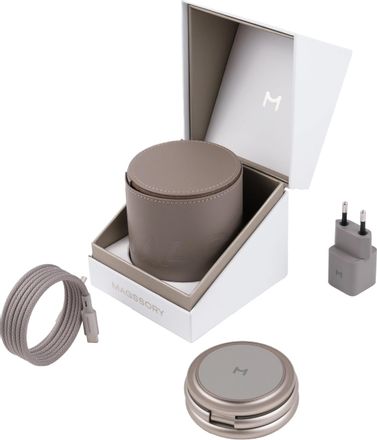 Беспроводное зарядное устройство MAGSSORY signature edition,  USB-C, USB-C, 22Вт, титановый [wch053t]