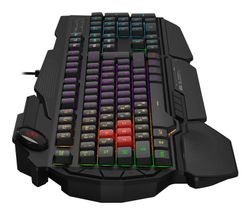 Клавиатура A4TECH Bloody B310N, проводная, мембранная, черный