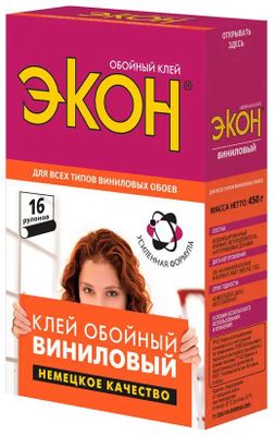 Обзор товара клей обойн. Экон 28л 0.45кг (1655648) в интернет-магазине ...