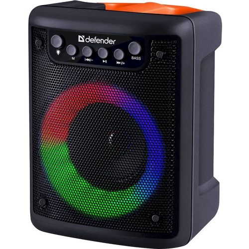 Колонка портативная Defender Funky, 10Вт, черный [65053]
