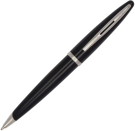 Ручка шариковая Waterman Carene Black ST чернила синий коробка подарочная [s0293950]