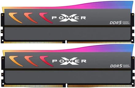 Оперативная память 2x 16ГБ Silicon Power Xpower Storm SP032GXLWU68AFDK DDR5 -  6800МГц, DIMM, Gray,  Ret