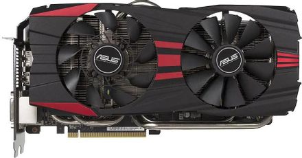 ASUS AMD  Radeon R9 290 R9290-DC2OC-4GD5 4ГБ GDDR5, Ret