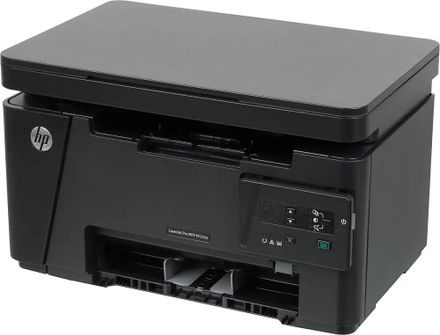 МФУ лазерный HP LaserJet Pro M125ra RU черно-белая печать, A4, цвет черный [cz177a]