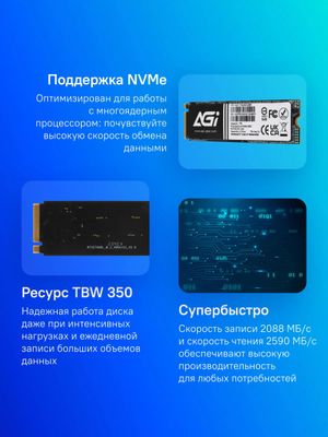 【SSD 1TB】AGI AI298 M.2 PCIe3.0 NVMe Amazon.com: AGI 512GB AI298 Internal SSD, PCIe NVMe M.2