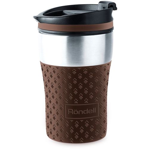 Термокружка Rondell RDS-1162, 0.26л, коричневый