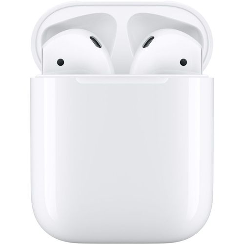 Наушники Apple AirPods 2 A2032/A2031/A1602, with Charging Case, Bluetooth, вкладыши, белый [mv7n2hn/a]
