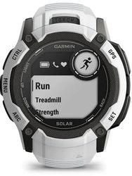 Смарт-часы Garmin Instinct 2X Solar,  50мм,  1",  белый/белый/черный
