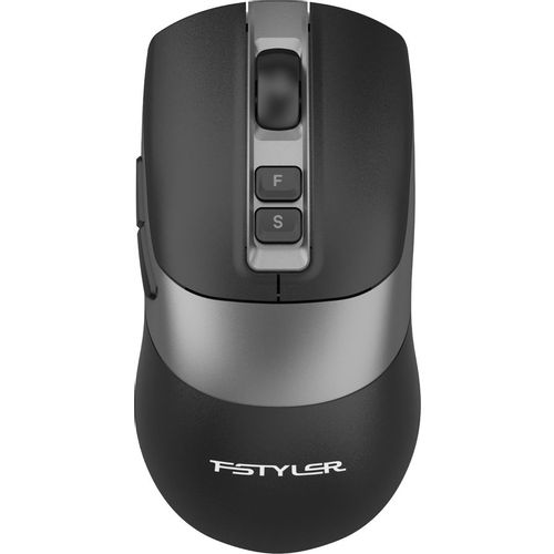 Мышь беспроводная A4TECH Fstyler FB50CS Plus, Bluetooth/Радио, оптическая, USB, 3200dpi, черный