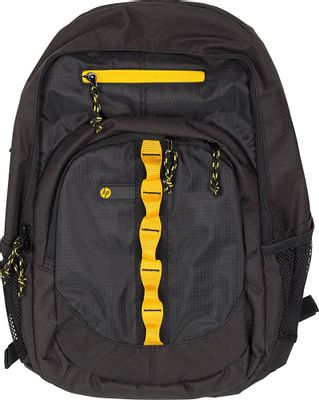 Рюкзак 15.6" HP F3W17AA, черный/желтый
