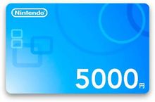 Изображение товара Пополнение игровой валюты Nintendo 5000 JPY Japan активация Япония