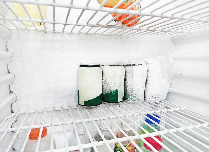 Лед на стенках холодильника — что делать?
