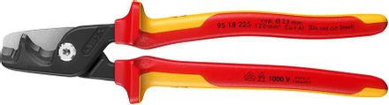 Кабелерез KNIPEX StepCut XL, 225мм [kn-9518225sb]