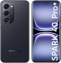 Изображение товара TECNO Spark 40 Pro+ 6.78 AMOLED 144 Гц NFC 50 Мп батарея 5200мАч черный